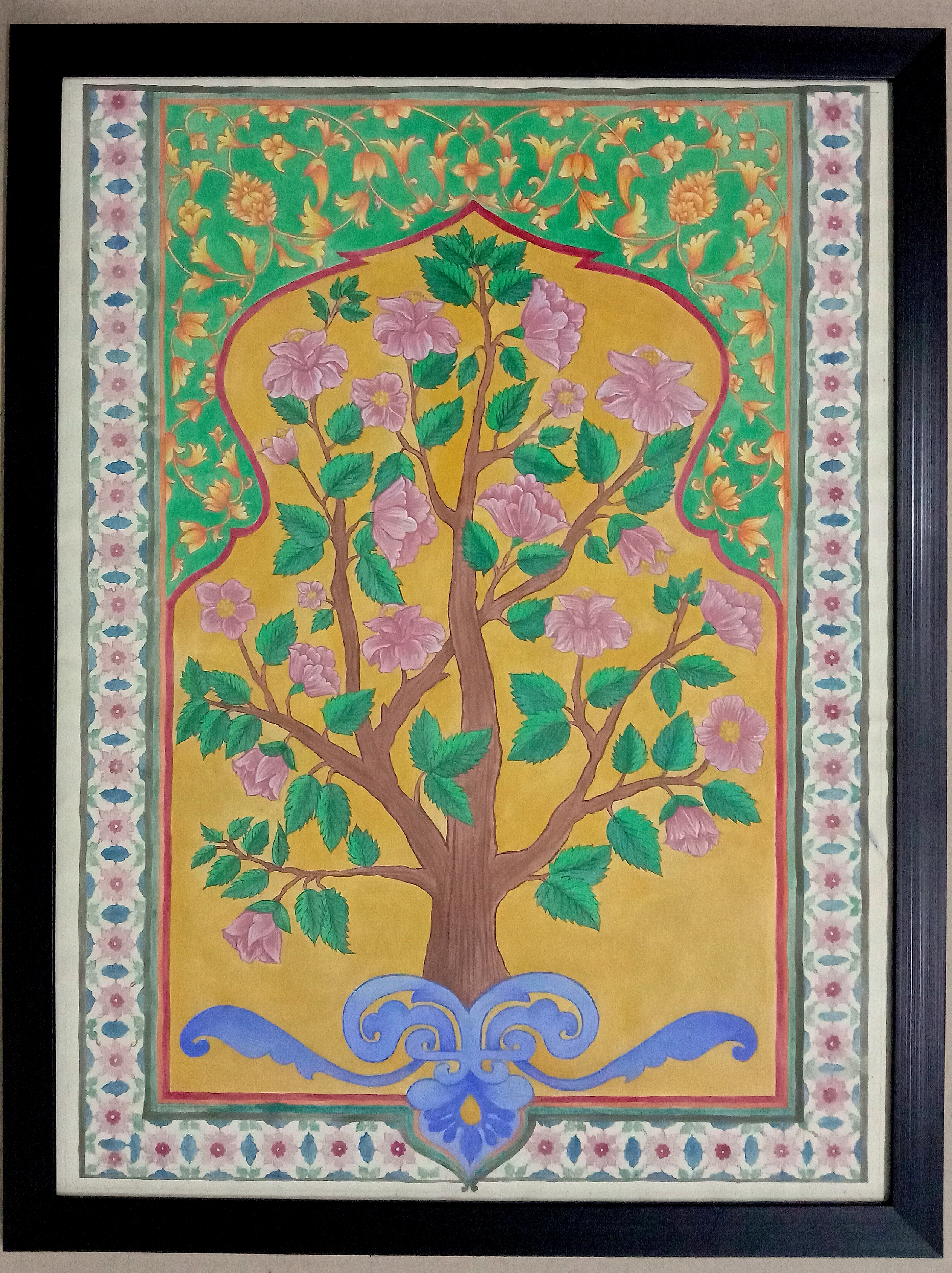 Tree of Life Fresco from Wazir Khan Masjid, 2022
