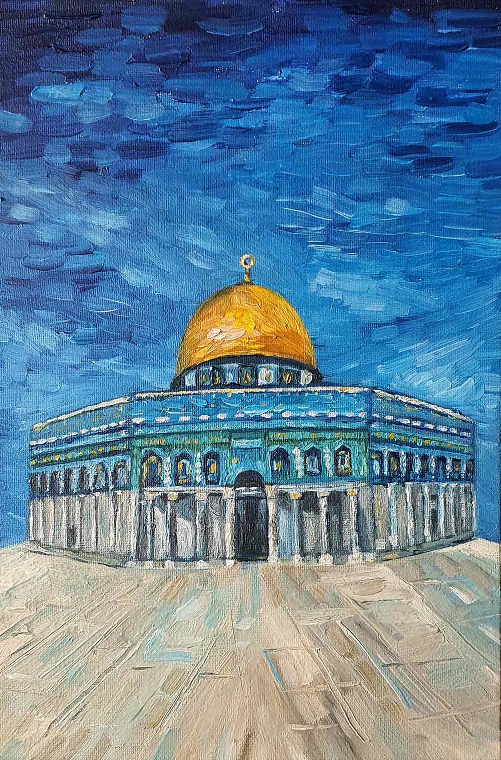 Dome of rock, 2023