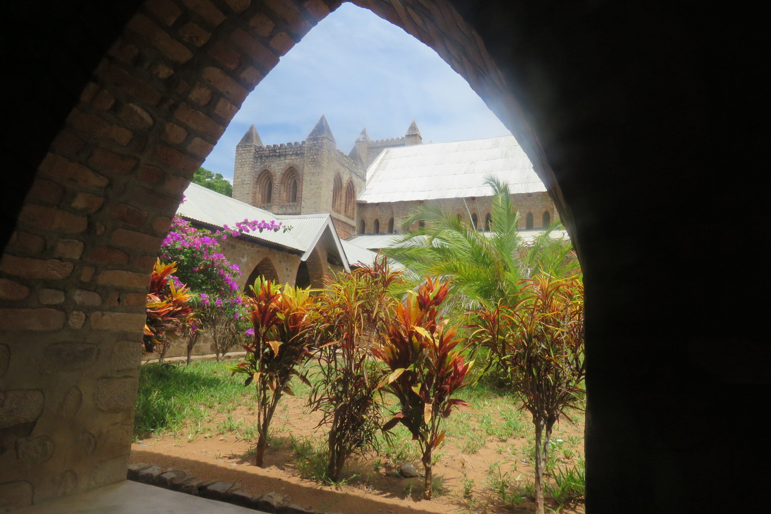 Nature bloom in Likoma Cathedral