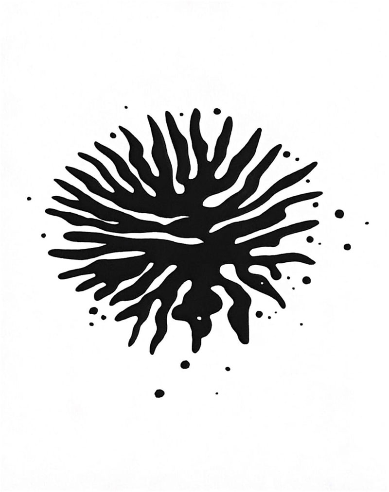 Ferrofluid Under Macroscope VII, 2019