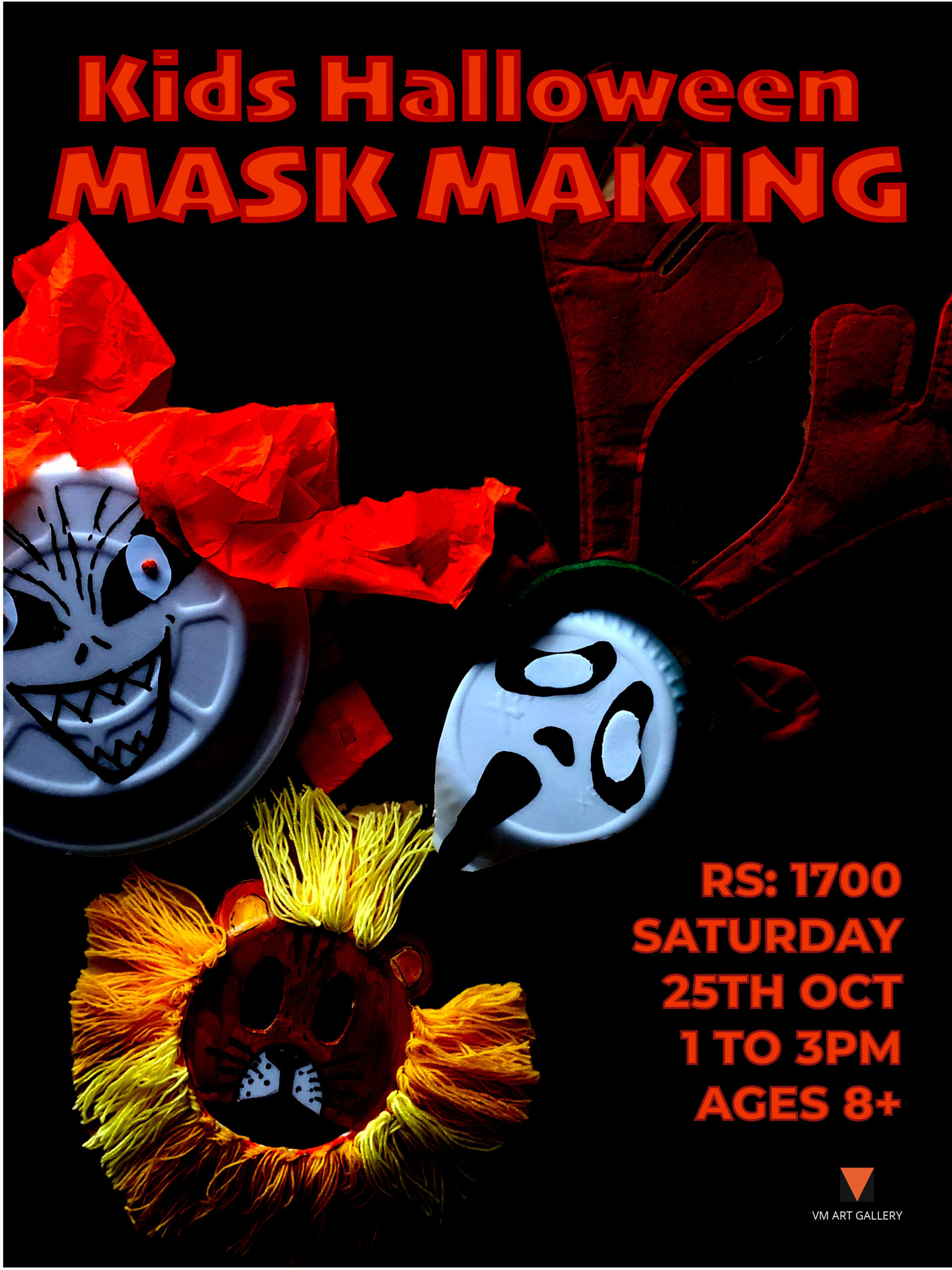 Kids Halloween Mask Making