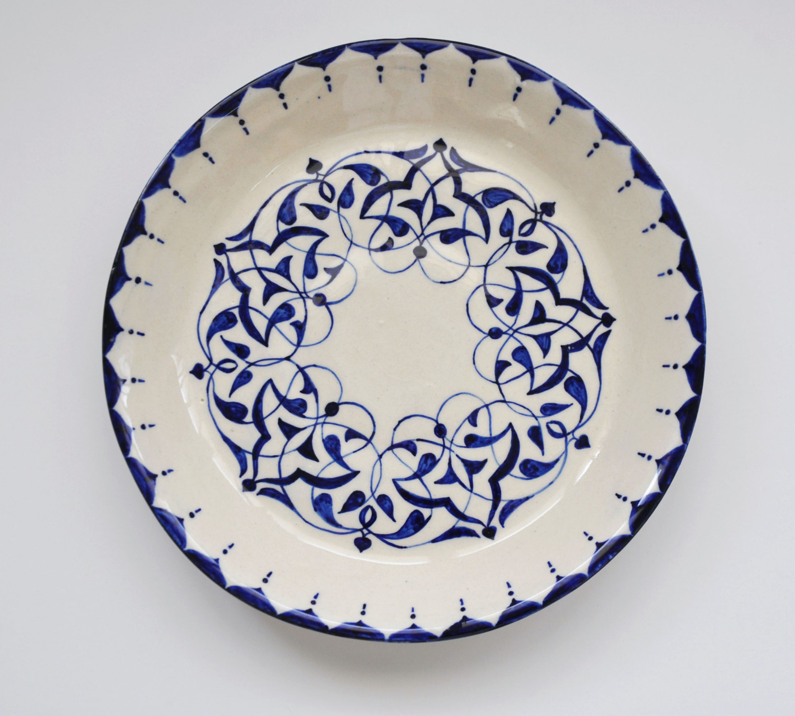 Kashi kart Ceramic Plate, 2022