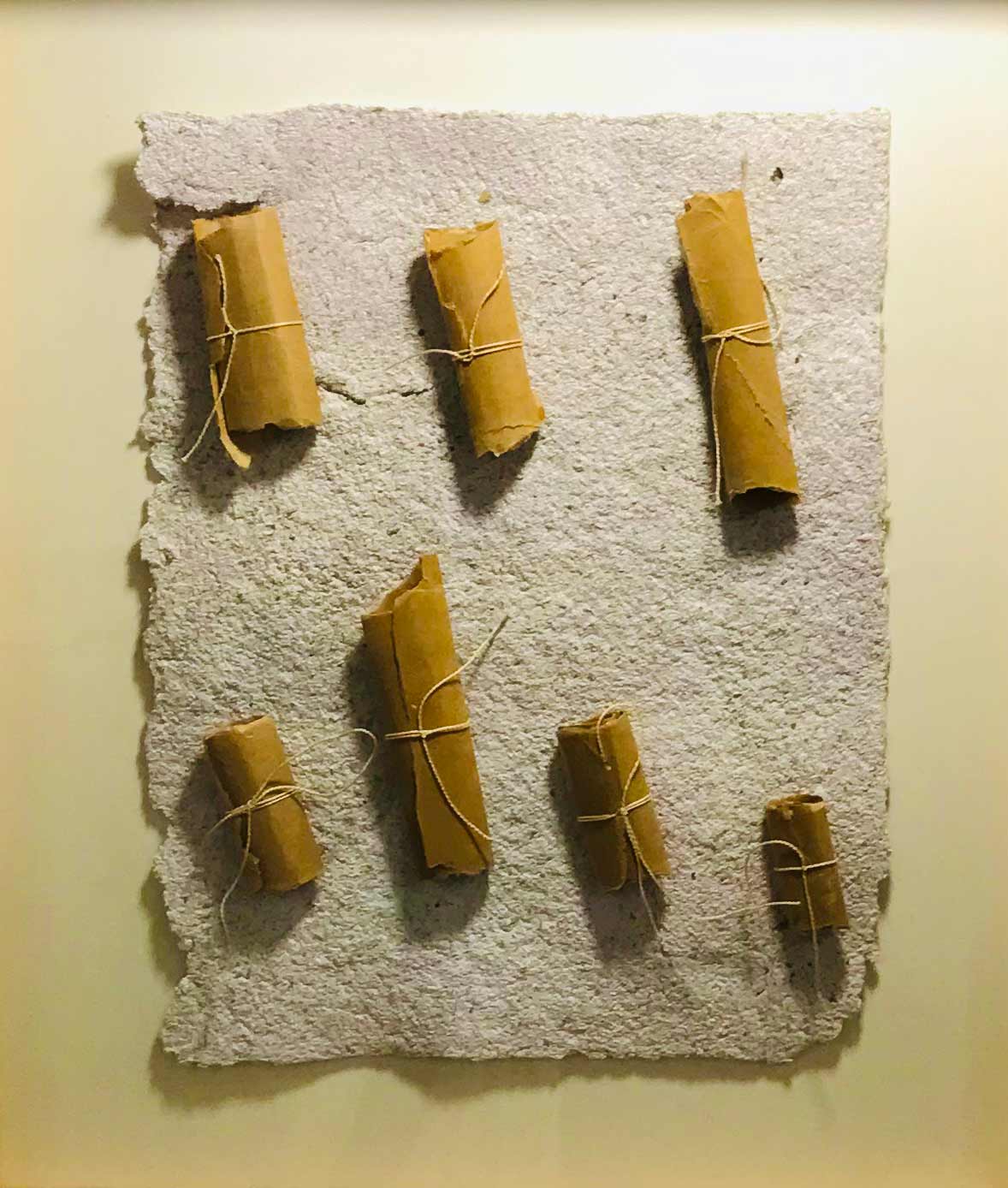 Letter scroll, 2021